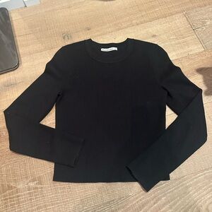 Abercrombie & Fitch Black Crew Neck Sweater